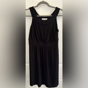 White House Black Market Elegant Black Sleeveless Dress